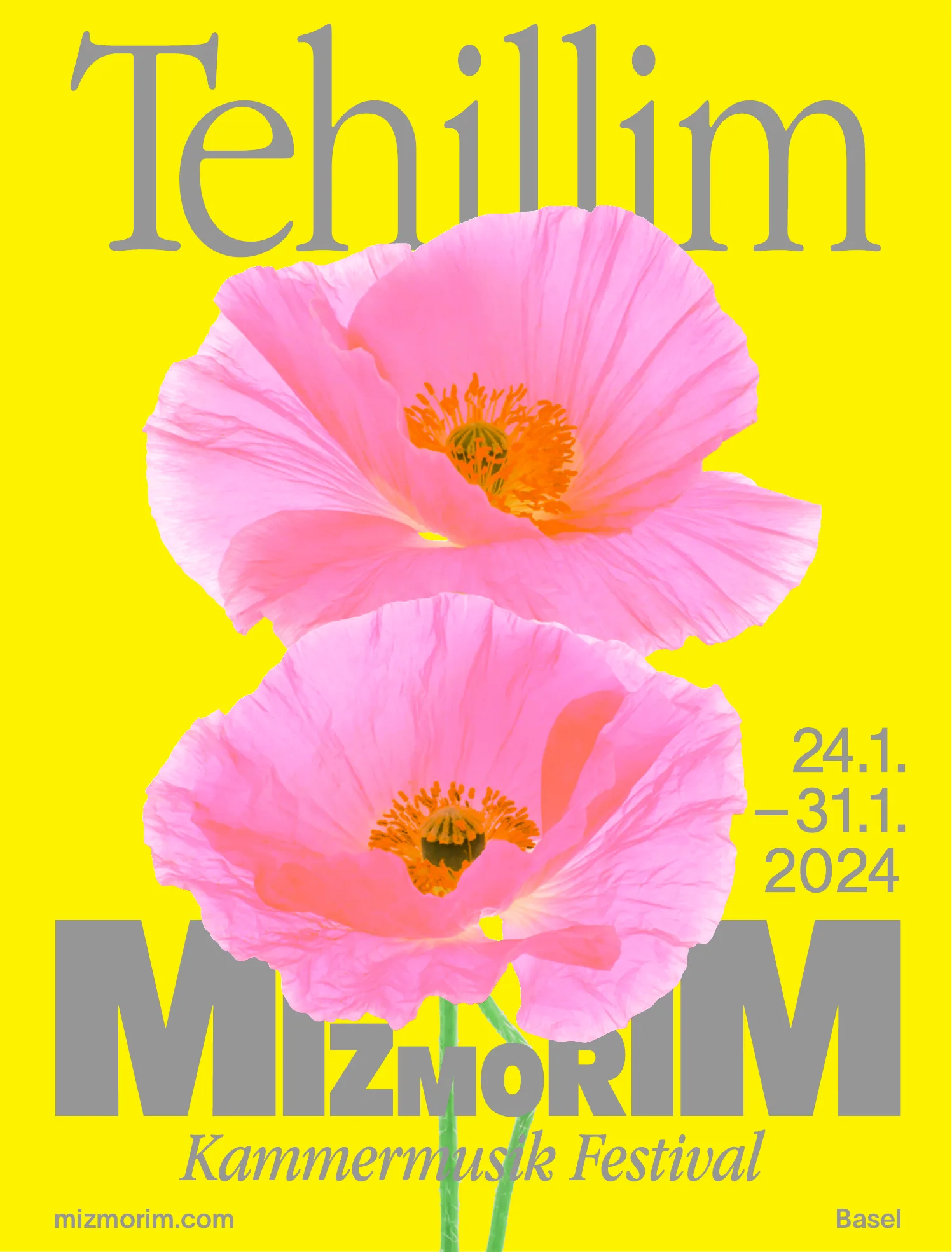 Festivalplakat Tehillim